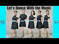 Let's Dance With the Music Line Dance (demo & count)