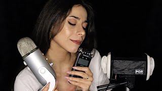 TÜRKÇE ASMR 3 FARKLI MİKROFONLA AĞIZ SESLERİ!