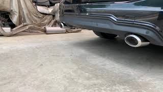 【Mercedes Benz Wagon C350 S204 】【ベンツワゴン C350】Original Exhaust Sound V6 Center pipe RearMuffler W204