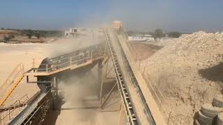 FABO CLK - 110 JAW CRUSHER 300 TPH FLINT CRUSHING VIDEO