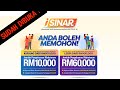 Cara Mohon i-Sinar Untuk Keluar RM10000 - RM60000 Dari Akaun 1 KWSP