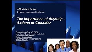 2024 DEI Lecture: The Importance of Allyship with Odi Ehie