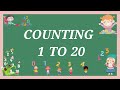 Numbers from 1 to 20 | Learn Counting from 1 to 20 | Junior KCC learning for kids