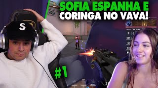 GAMEPLAY DO CORINGA COM A SOFIA ESPANHA E O JOÃO NO VALORANT