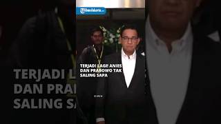 Detik-detik Prabowo dan Anies Tak Bertegur Sapa & Tak Salaman di Acara KPK, Anies Hanya Melirik
