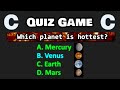 Let's code a QUIZ GAME with C programming! 💯