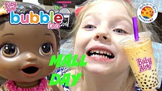 BABY ALIVE has a FUN DAY at the MALL! The Lilly and Mommy Show. The TOYTASTIC Sisters