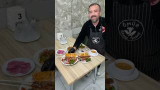 K.Maraş Binevler Yolu Üzeri Uzun Çarşı Ömür Kasap Kebapta Kebap Porsiyon Menüsü…😋😋