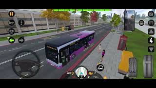 EVO bus driving in London Route 1