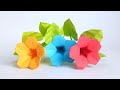 How To Make Very Easy Paper Flower Decoration at Home || Paper Flower Ideas Easy