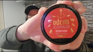 [UKSR027] Odens Extreme Cola Original Portion Snus UK Review