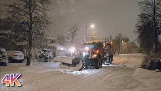 🇨🇦 [4K] Snowstorm wreaked havoc Toronto Suburb of Thornhill 🥶❄️ | Jan. 12, 2024 | Canada