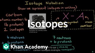 Isotopes | Chemistry | Khan Academy