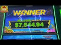 massive major jackpot hand pay on high limit magic pearl my biggest jackpot on lightning link