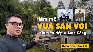 Hầm mộ của Huyền thoại Vua săn voi trông như thế nào?