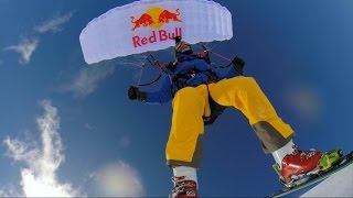 GoPro Extreme Skiers Leaping From Slopes