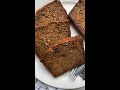 carrot banana bread with easy butter hack