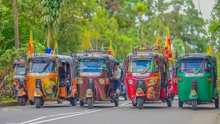 75 three wheels #auto  #wheeling Tuk life Sri Lanka amazing video fun #auto #tree #wheeling #vairal