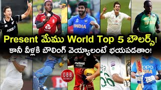 Present World Top 5 Bowlers And Toughest Batsman They Ever Bowled To Telugu | GBB Cricket
