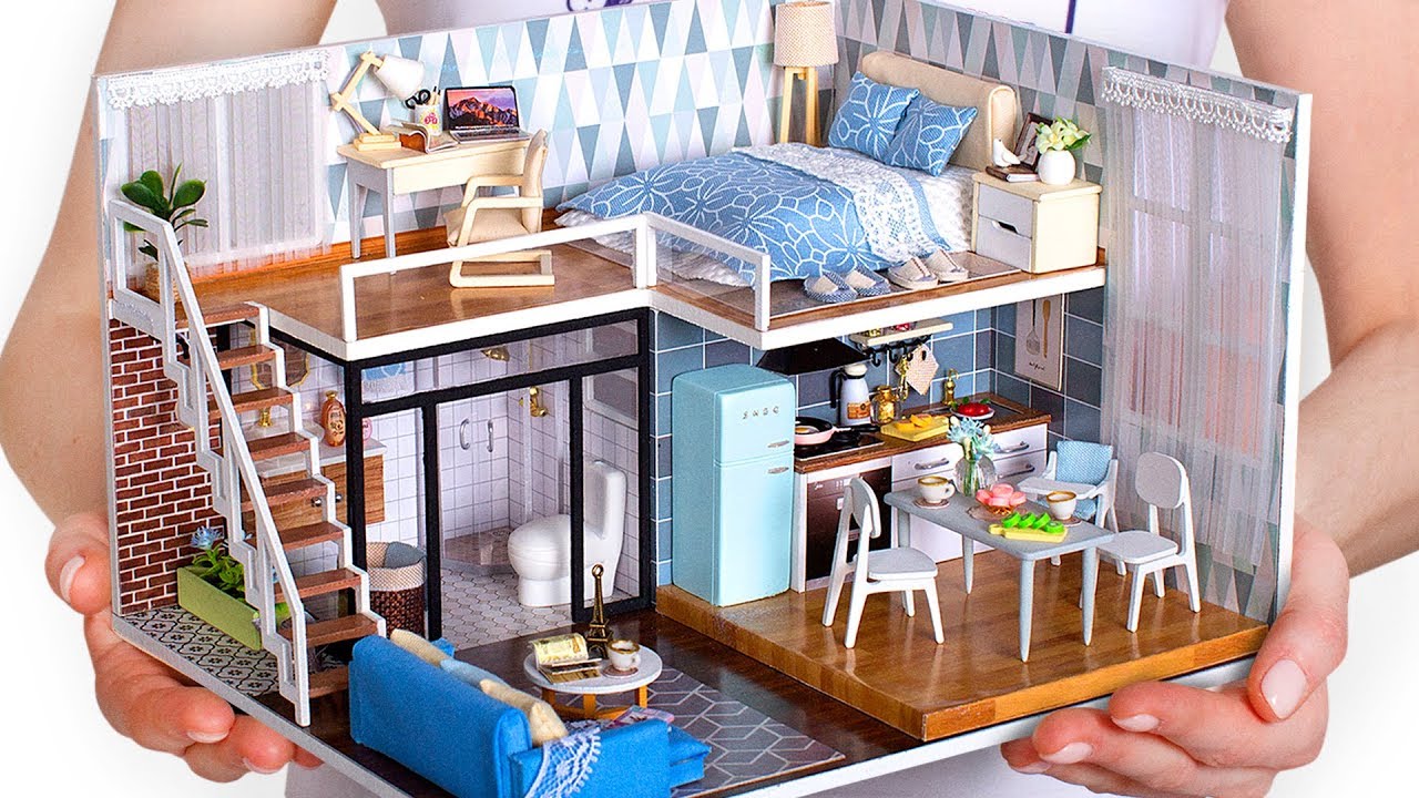5 Diy Miniature Doll House Rooms Decorating Tricks