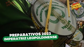 Veja os preparativos da Swing da Leopoldina para o ensaio técnico do próximo domingo