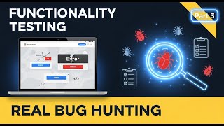 Manual Testing Course Part 4 – Functionality Testing Tutorial with Live Demo