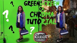HOW TO USE CHROMA KEY OR GREEN SCREEN?