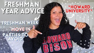 Advice for Howard University Freshman *parties to avoid + move in & freshman week*