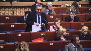ზვიად კვაჭანტირაძის გამოსვლა ევროპის საბჭოს საპარლამენტო ასამბლეის სესიაზე