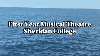 First Year in BFA Music Theatre Performance program l at Sheridan College 🇨🇦