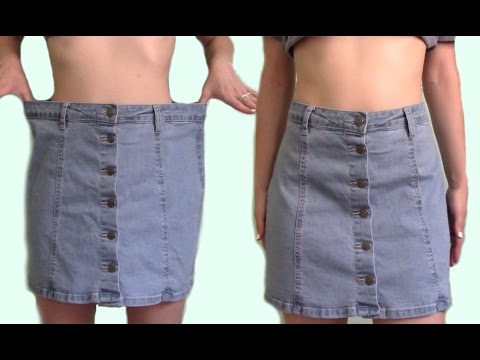 Alter Clothes that are Too Big // Denim Sew Tutorial Alter Clothes that are Too Big // Denim Sew Tutorial