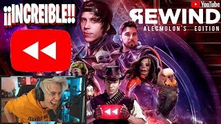 RUBIUS REACCIONA YOUTUBE REWIND HISPANO 2019 [Alecmolon] 1080P 60FPS