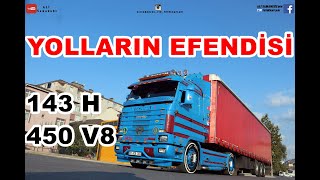 1996 MODEL SCANIA 143H 450 V8 / TIR TANITIM VE İNCELEME