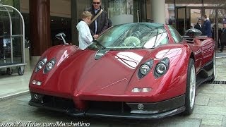 Pagani Zonda S Pure Sound and Flames!