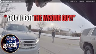 Footage Released of Police Stopping the WRONG Car at GUNPOINT