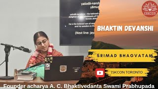 Daily SB class | SB 8.8.9 | Speaker : Bhaktin Devanshi Prabhu