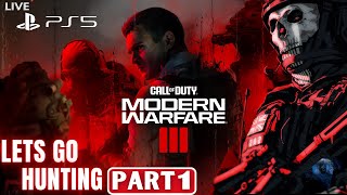 CALL OF DUTY MODERN WARFARE 3 PS5 Gameplay Part 1 - INTRO 2023 [Campaign]