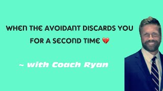 When the avoidant discards you for a SECOND time 💔