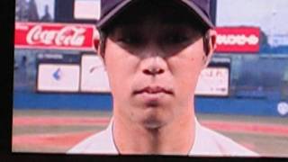 2011.11.27 神宮大会優勝インタビュー　野村投手。