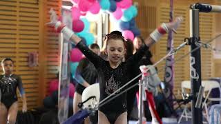 Malia Treanor PERFECT 10.0 BARS Good Vibes Classic 2024 Wildfire Gymnast Level 4