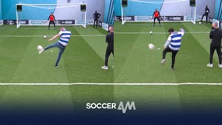 QPR fans take on the Soccer AM volley challenge! | QPR Fans Volley Challenge