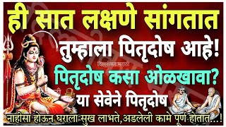 पितृदोष का लागतो?प्रखर पितृदोष असेल तर काय लक्षणे दिसतात?पितरांचे टाक देव्हाऱ्यात का ठेवावे?पितृसेवा