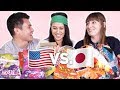 Japanese Snacks VS American USA Snacks, Which Country Has The Best!?