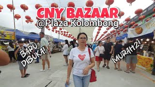 Exploring New CNY Bazaar Night Market at Plaza Kolombong Kota Kinabalu Sabah