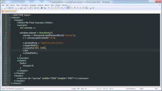 Lines & Paths - HTML5 Canvas Basics Tutorial 3