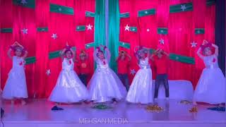 ഗോശാലയിൽ ഭൂജാതനായി #energetic #christmasspecialdance #video #forkids #2022 #malayalamchristmassong