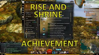 GW2 - Rise and Shrine Achievement