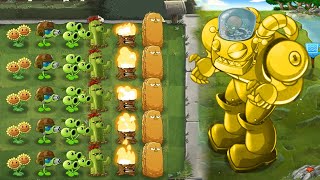Plants vs Zombies 2 PAK Gameplay ZomBotany 2 Mod Vs Golden Dr Zomboss