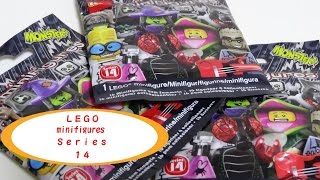 LEGO minifigures Series14を開封っ！脳みそ長人間！！