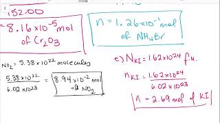 SCH3U - Going through the chapter 5 review assignment